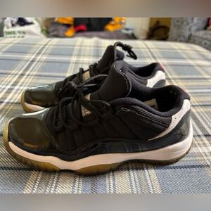 Nike Air Jordan 11 Retro Low Infrared 23 Black Youth Shoes 528895-023 Size 6Y